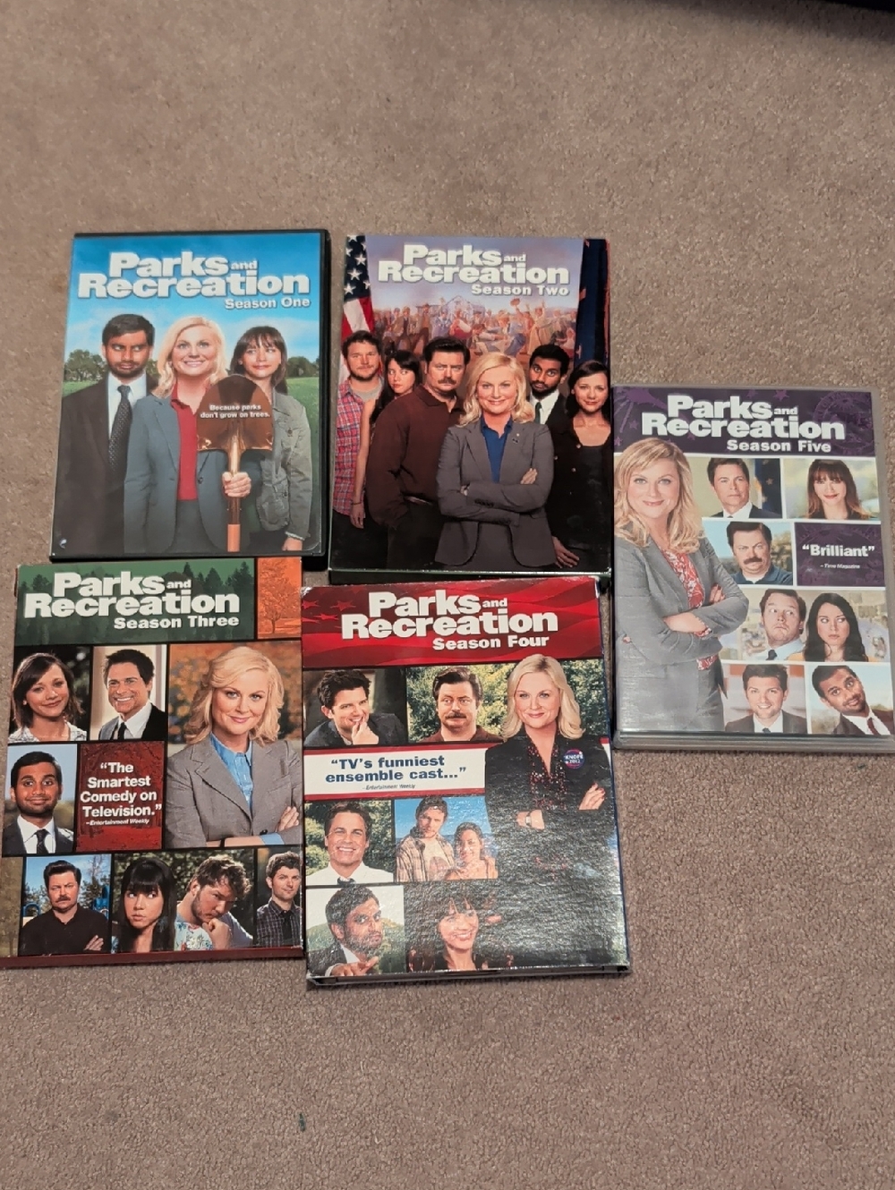 Parks And Recreation DVD Season‎ Set - Seasons 1-5